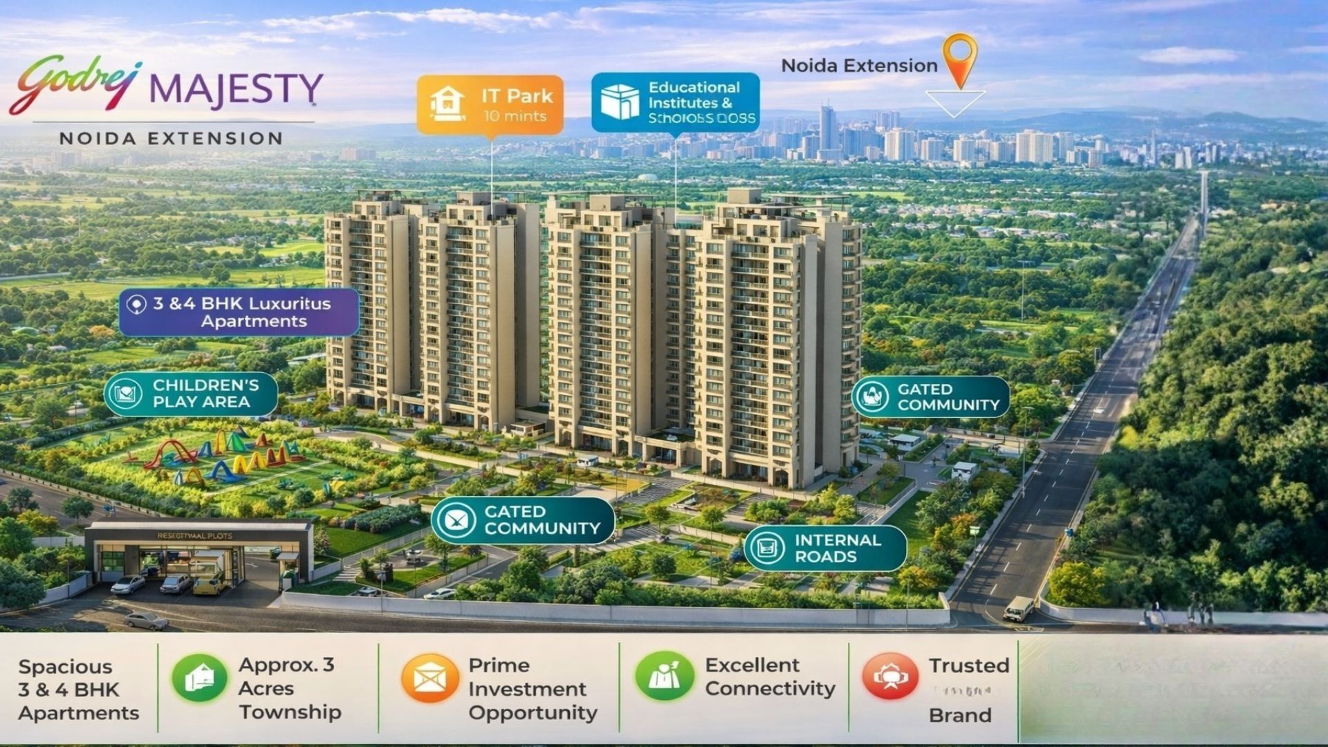Godrej Majesty Noida Extension