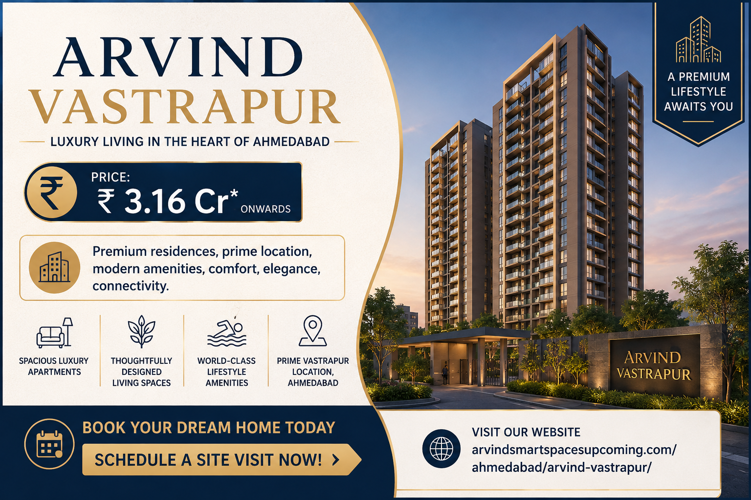 Arvind Vastrapur Ahmedabad