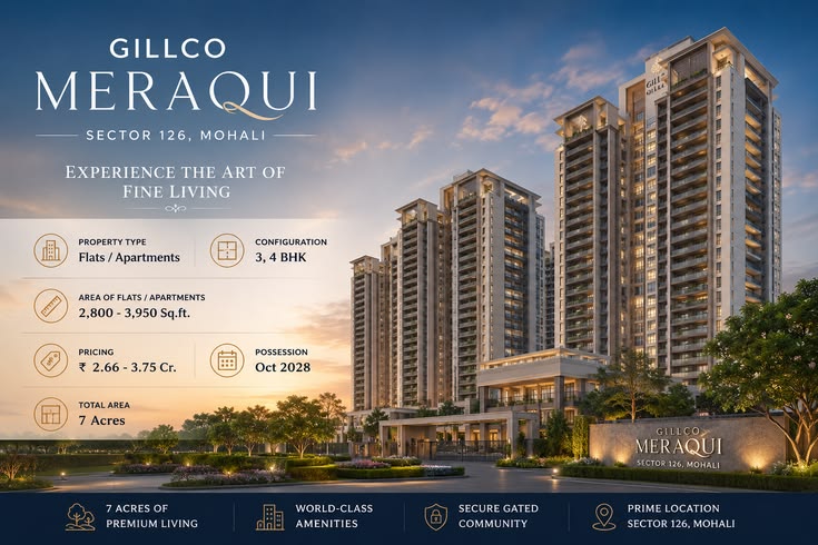 Gillco Meraqui 126 Mohali