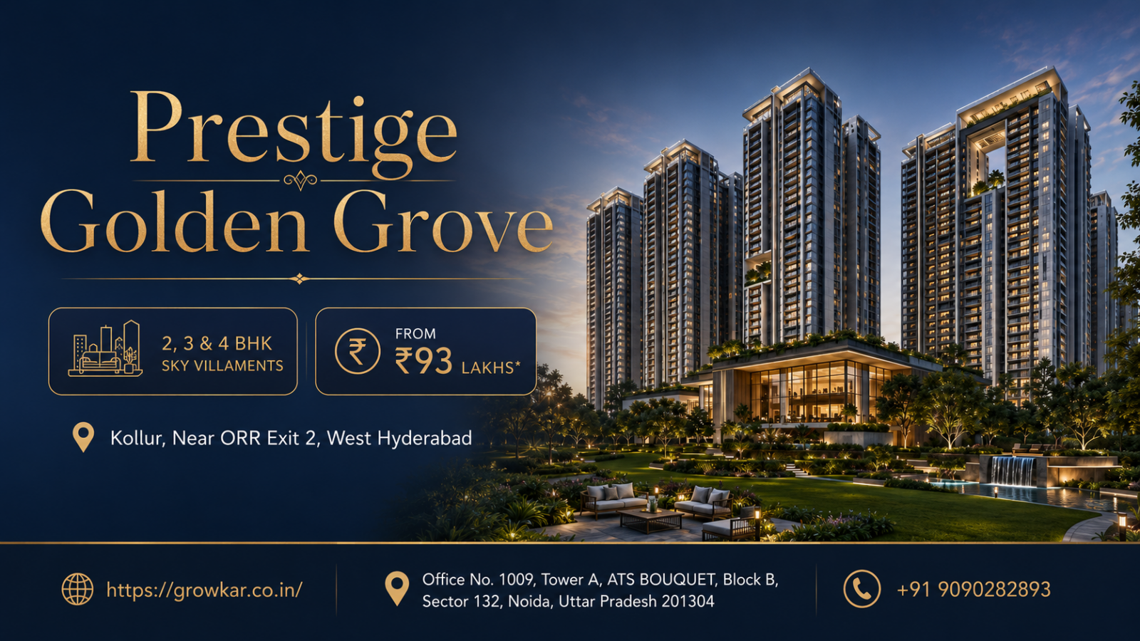 Prestige Golden Grove