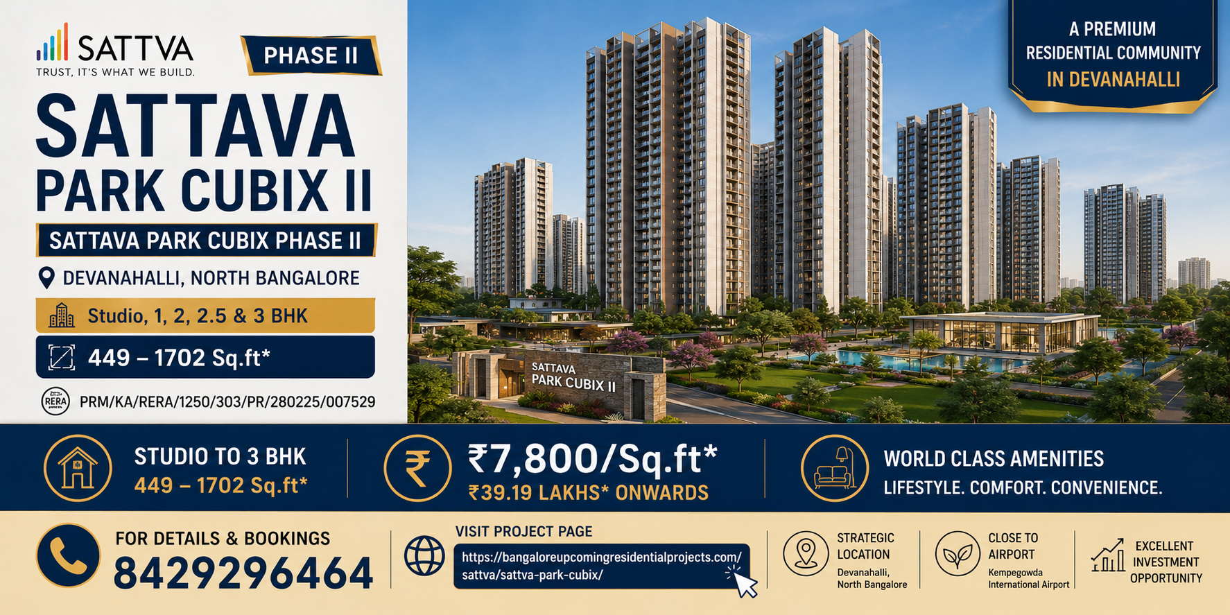 Sattva Park Cubix