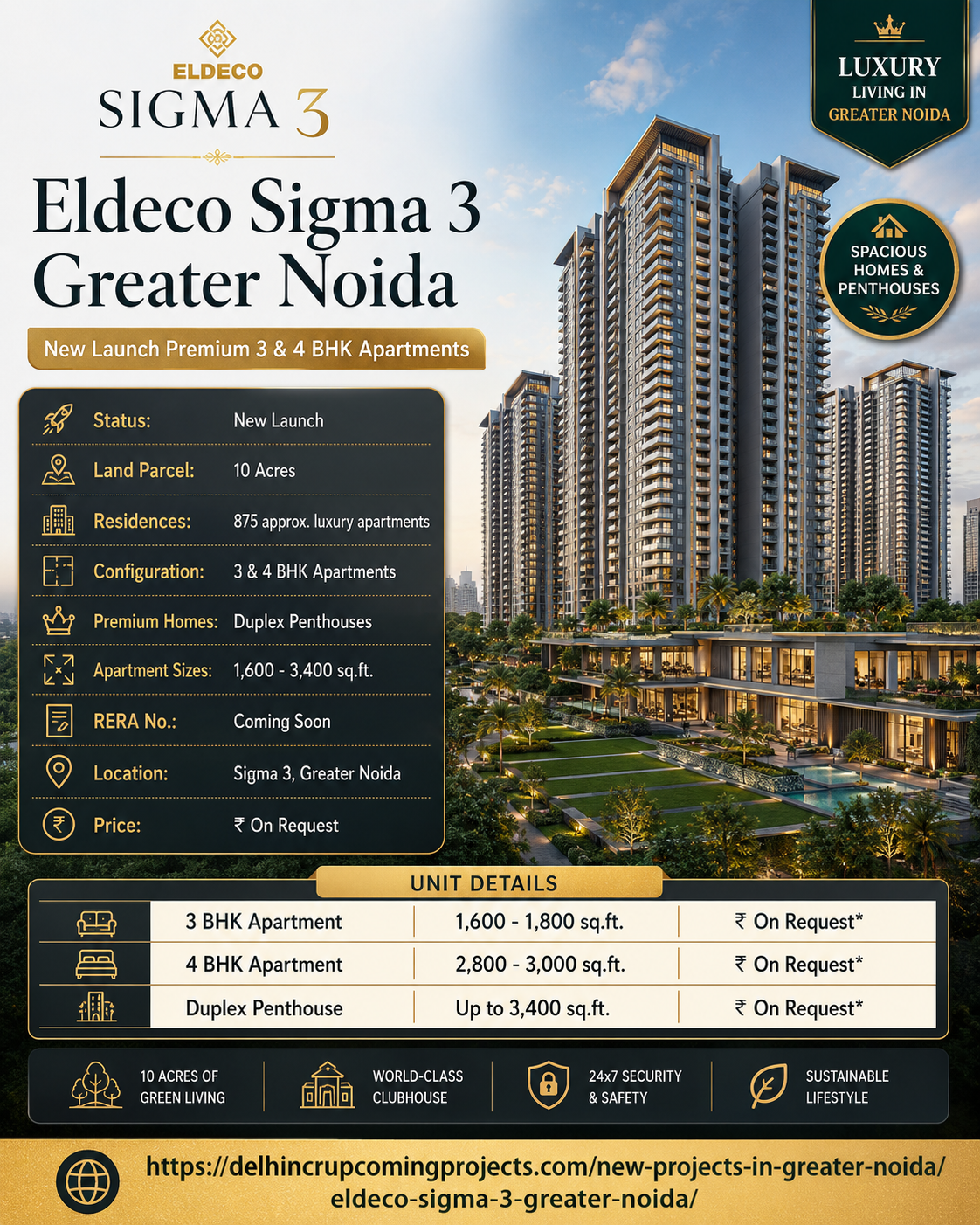 Eldeco Sigma 3 Greater Noida