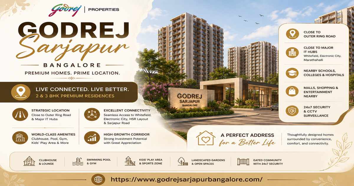 Godrej Sarjapur Bangalore