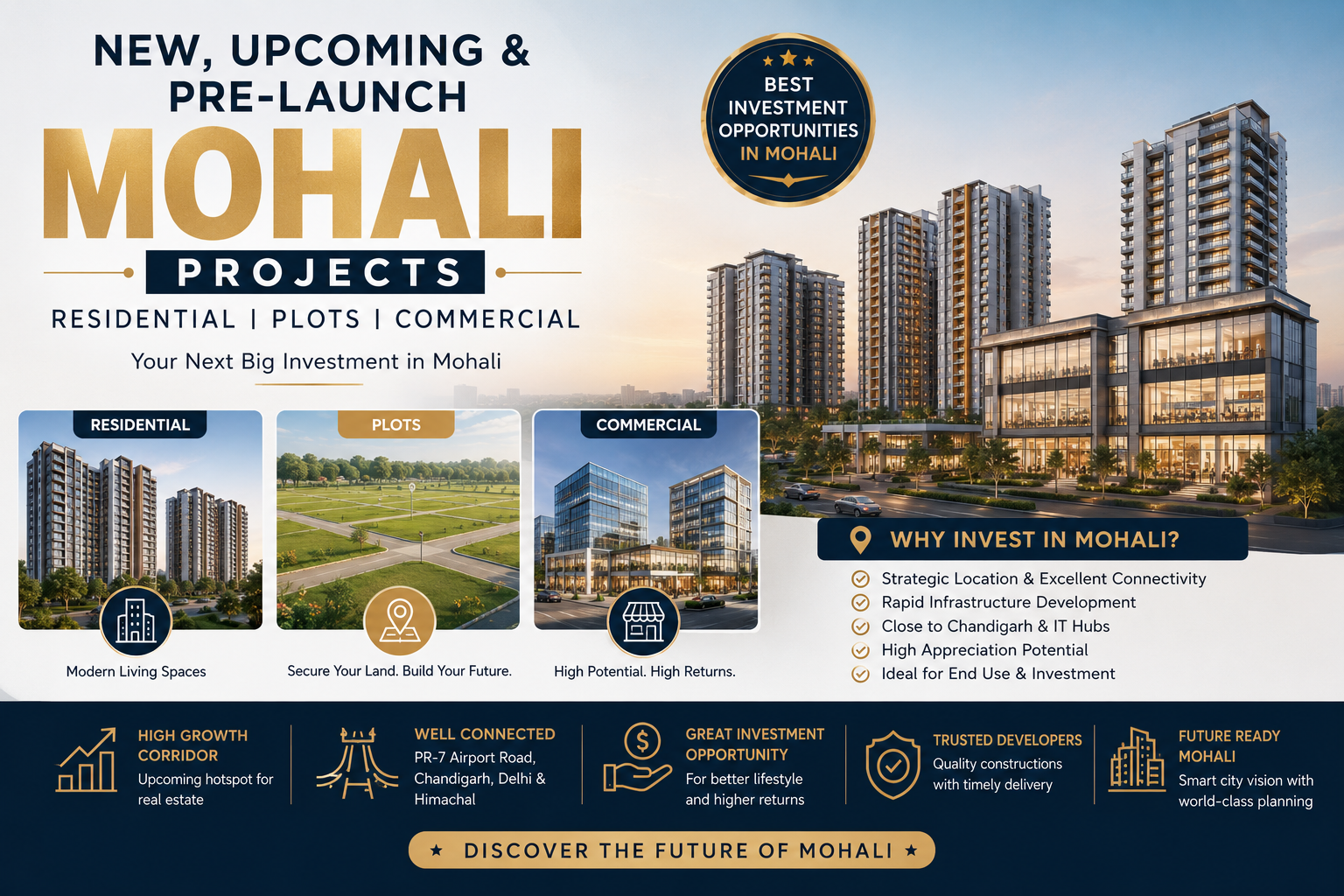 Mohali Real Estate projects