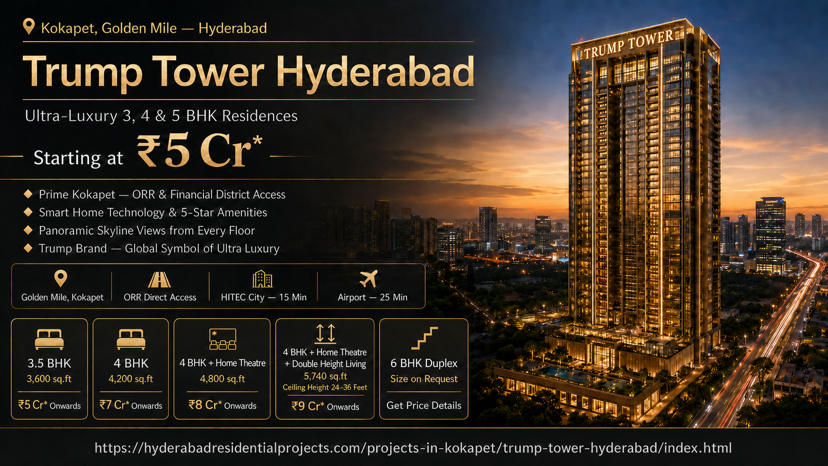 Trump Tower Hyderabad
