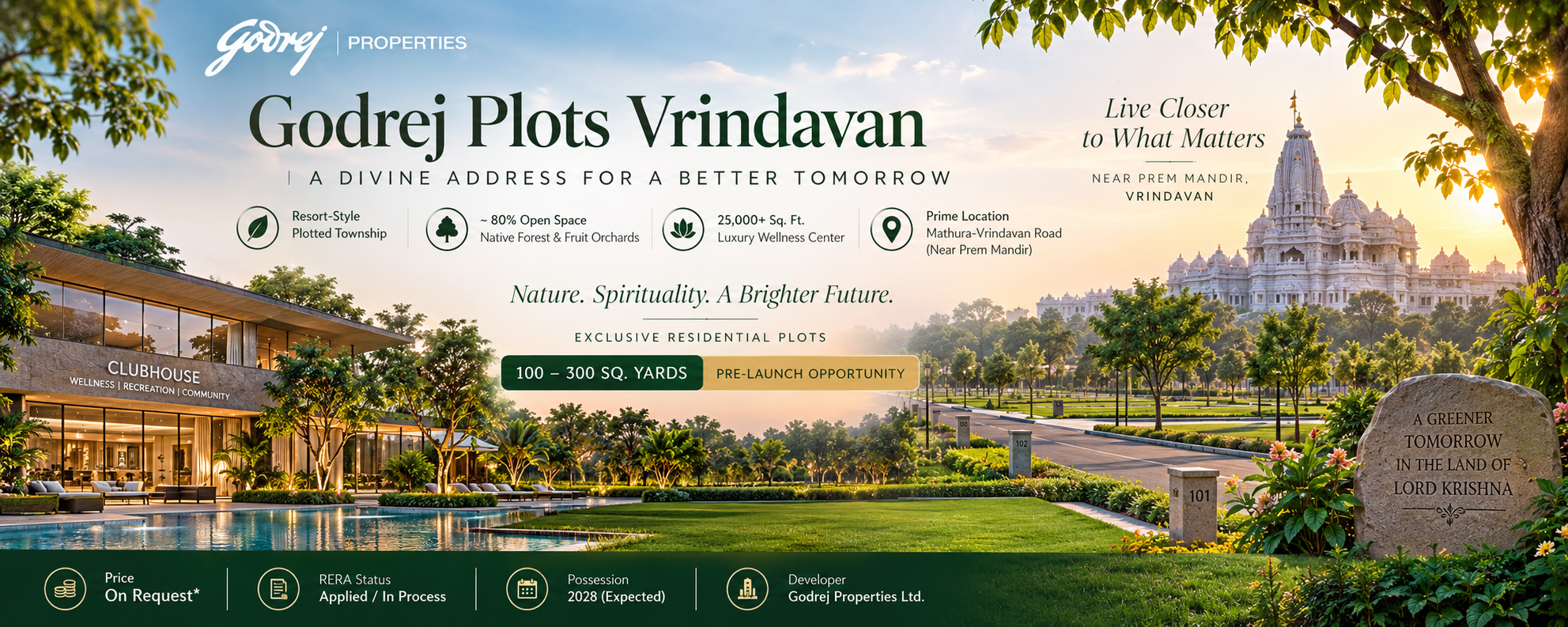 Godrej Plots Vrindavan