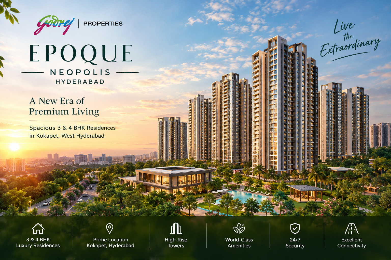 Godrej Epoque Neopolis Hyderabad