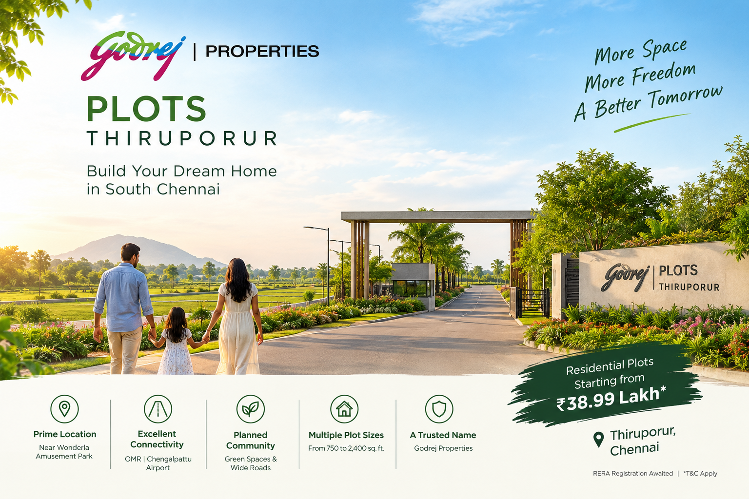 Godrej Plots Thiruporur Chennai